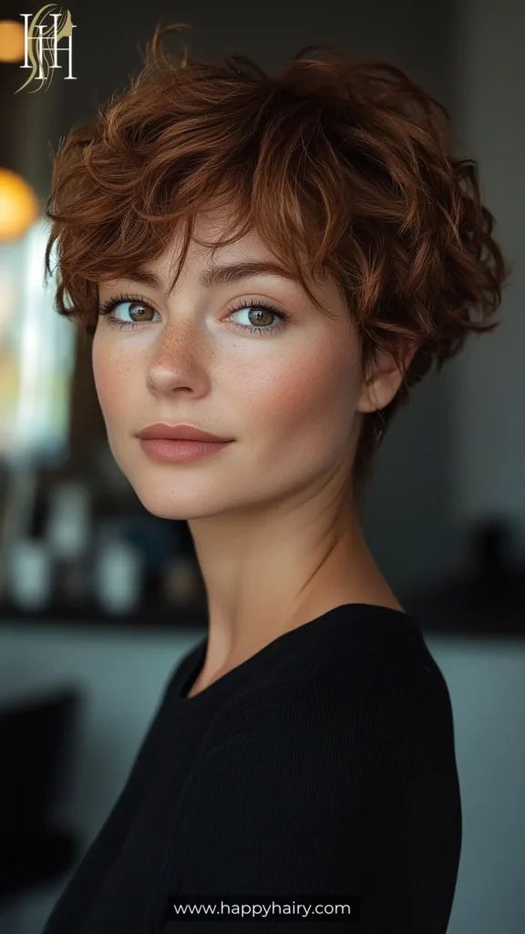 Curly Pixie Cut 14