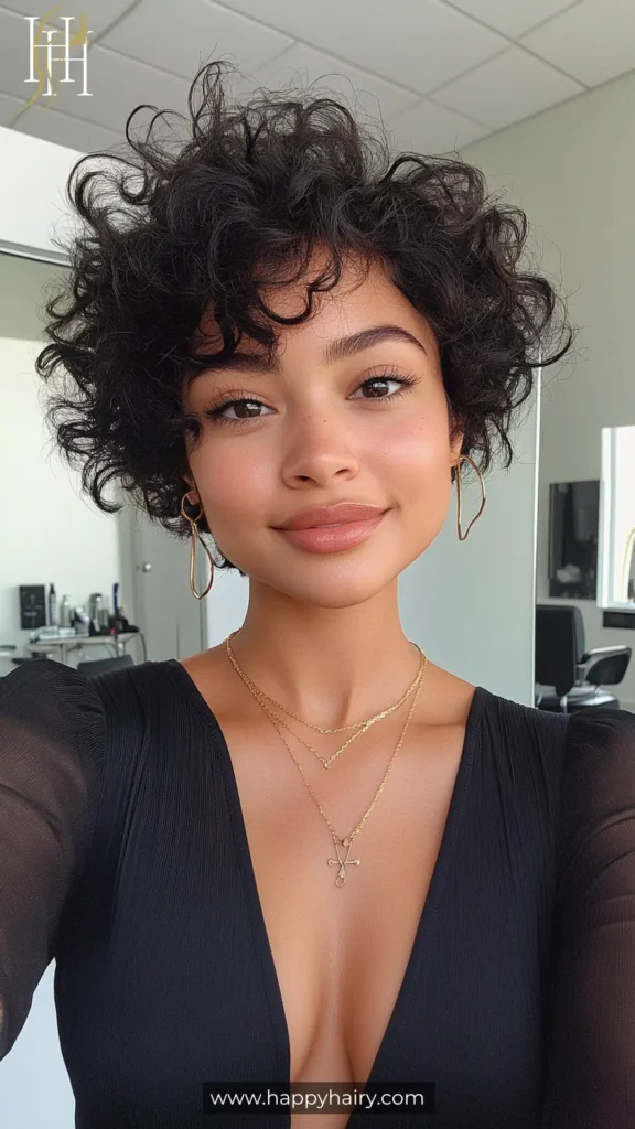 Curly Pixie Cut 31