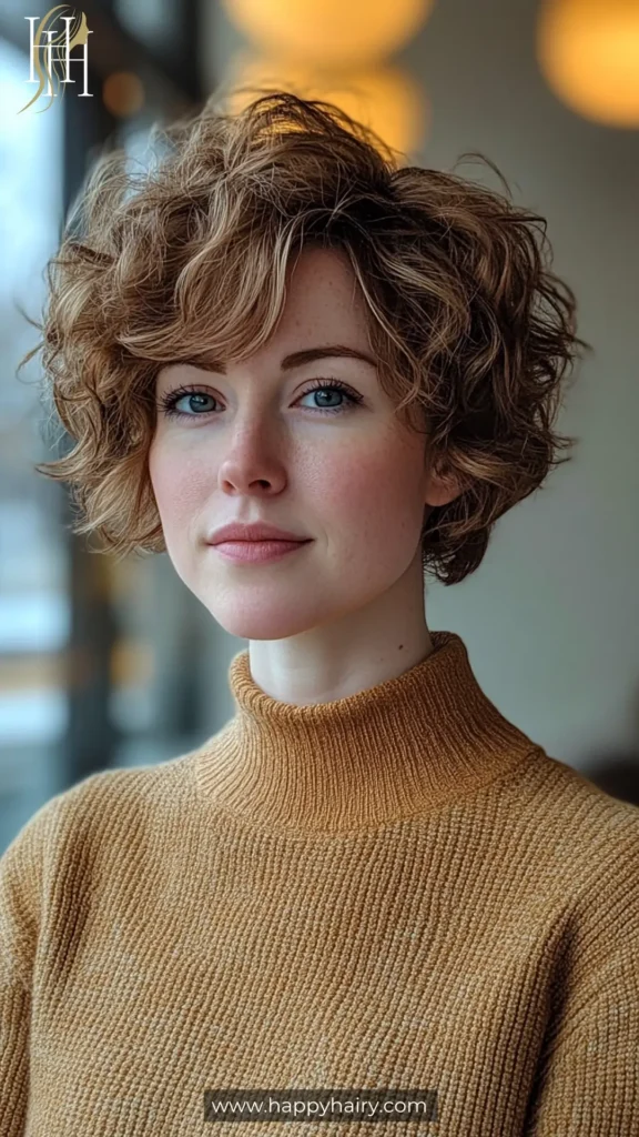 Curly Pixie Cut 8