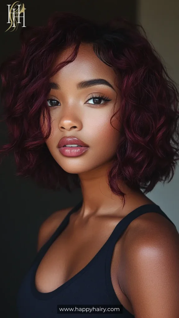 Dark Burgundy Hair 33