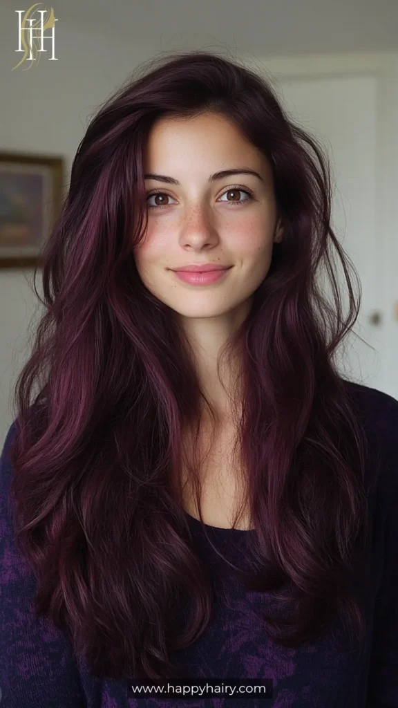 Dark Burgundy Hair 39