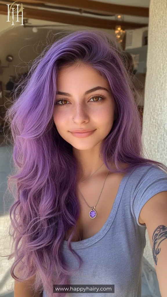 Lavender Hair 17