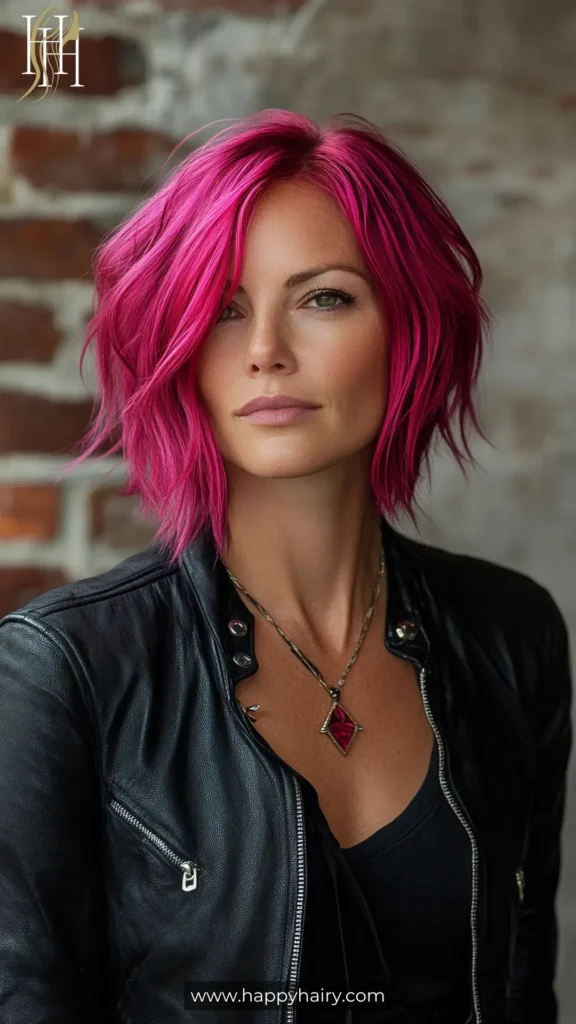 Magenta Hair 1