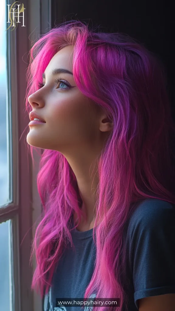 Magenta Hair 17