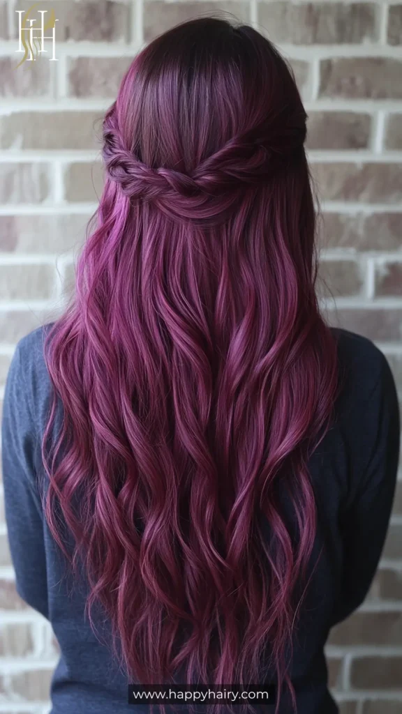 Magenta Hair 19