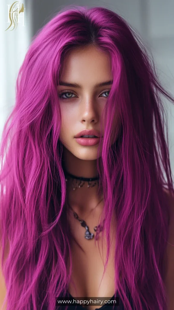 Magenta Hair 25