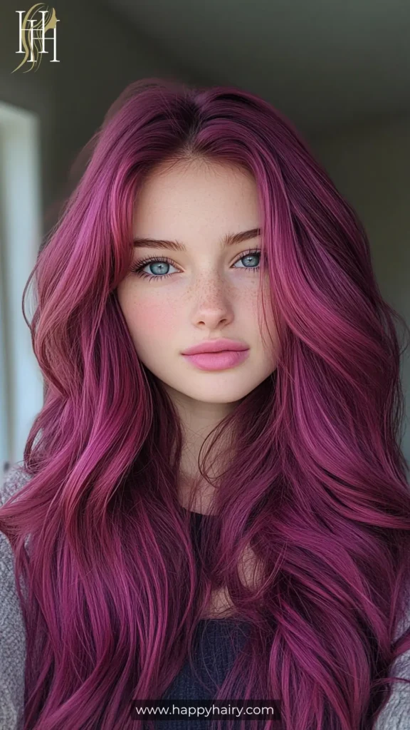 Magenta Hair 9