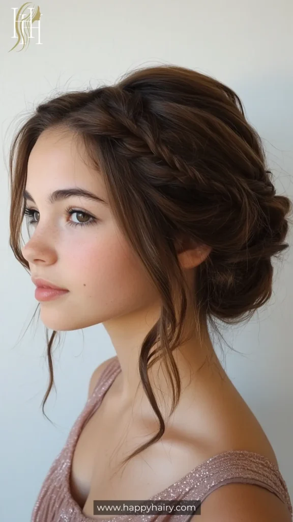 Prom hairstyles for short hair 17