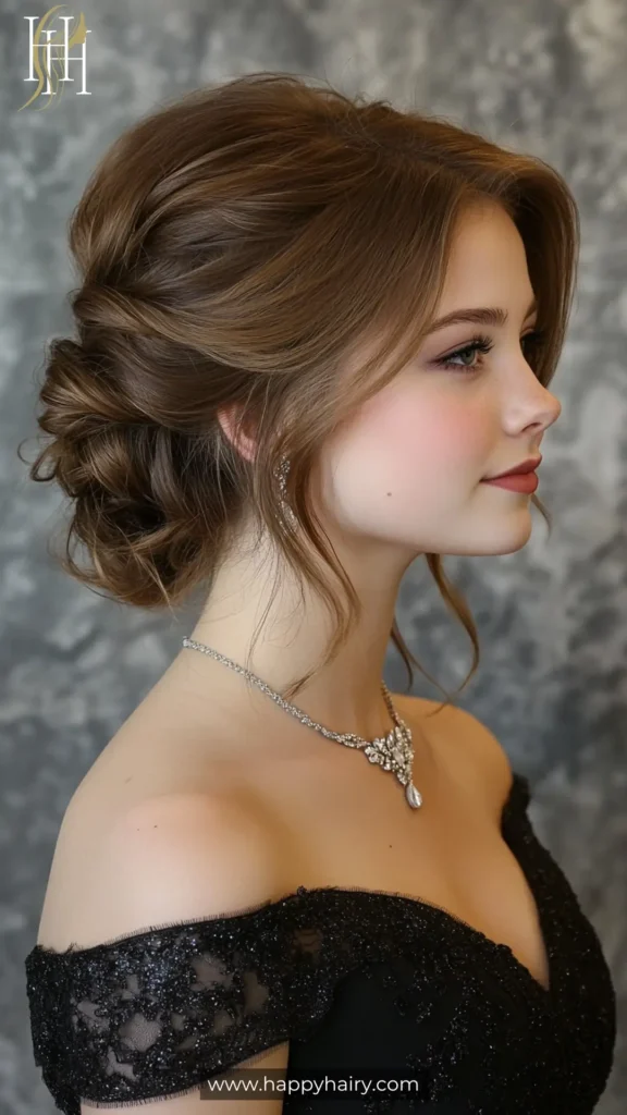 Prom hairstyles for short hair 21