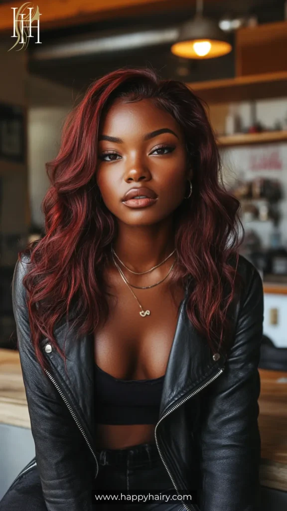 burgundy brown hair 12