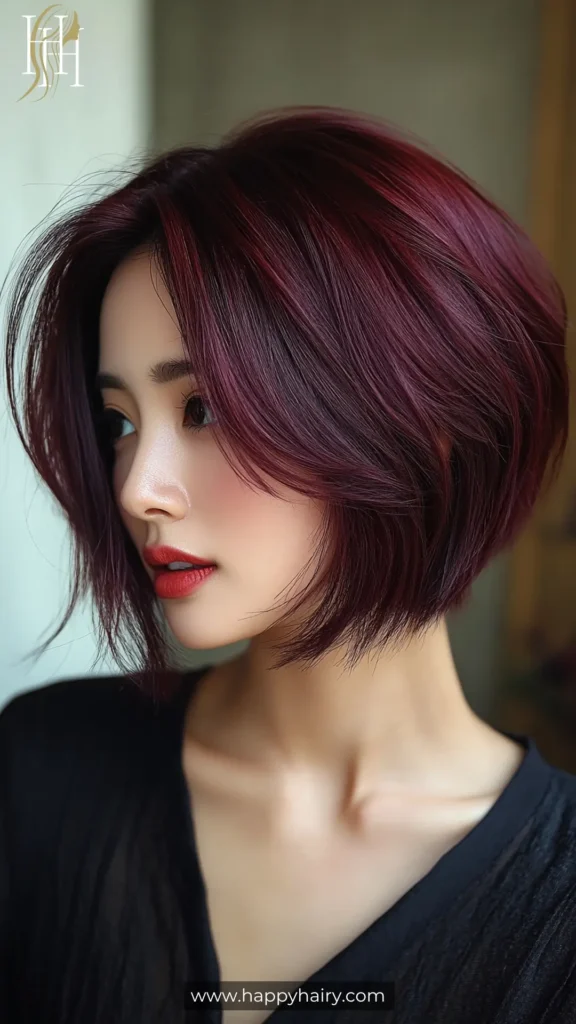 burgundy brown hair 7