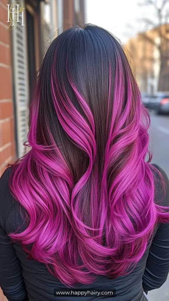 fuschia hair 11