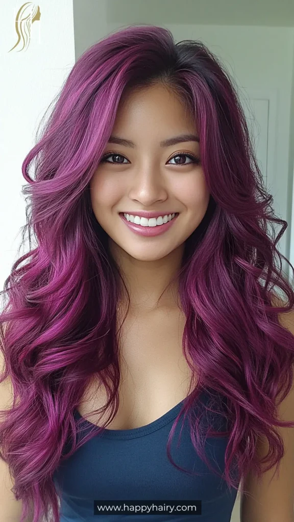 fuschia hair 15