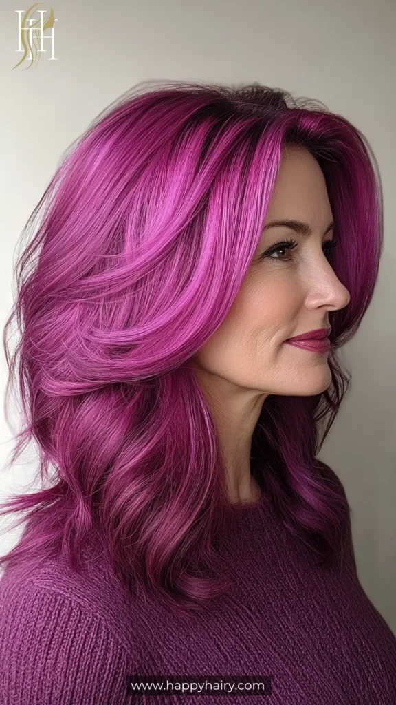 fuschia hair 20