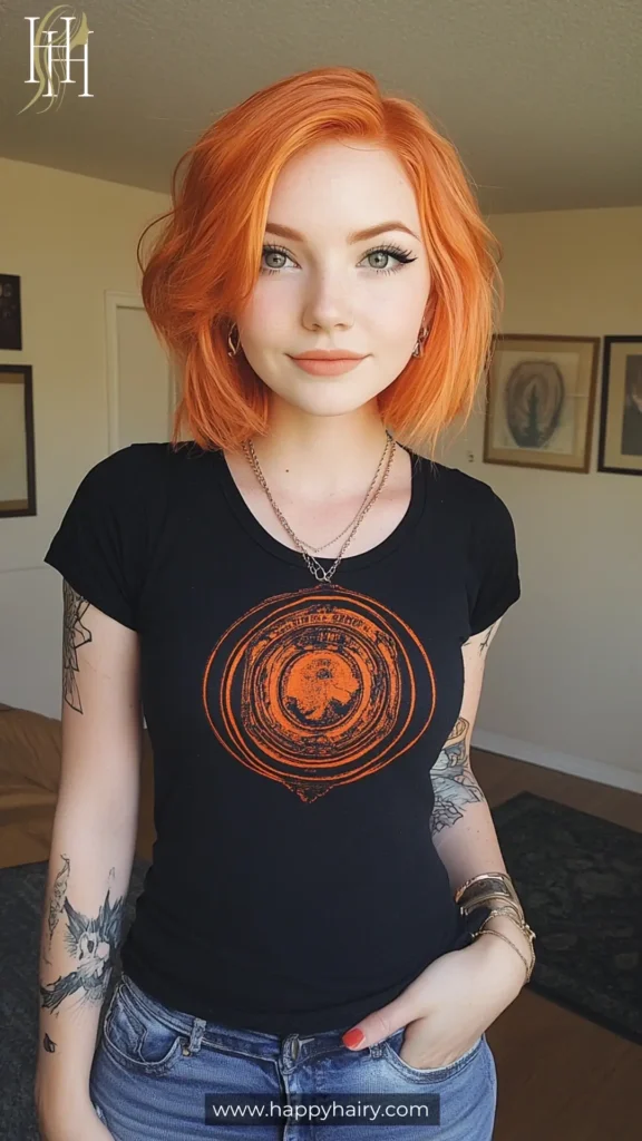 red orange hair 12