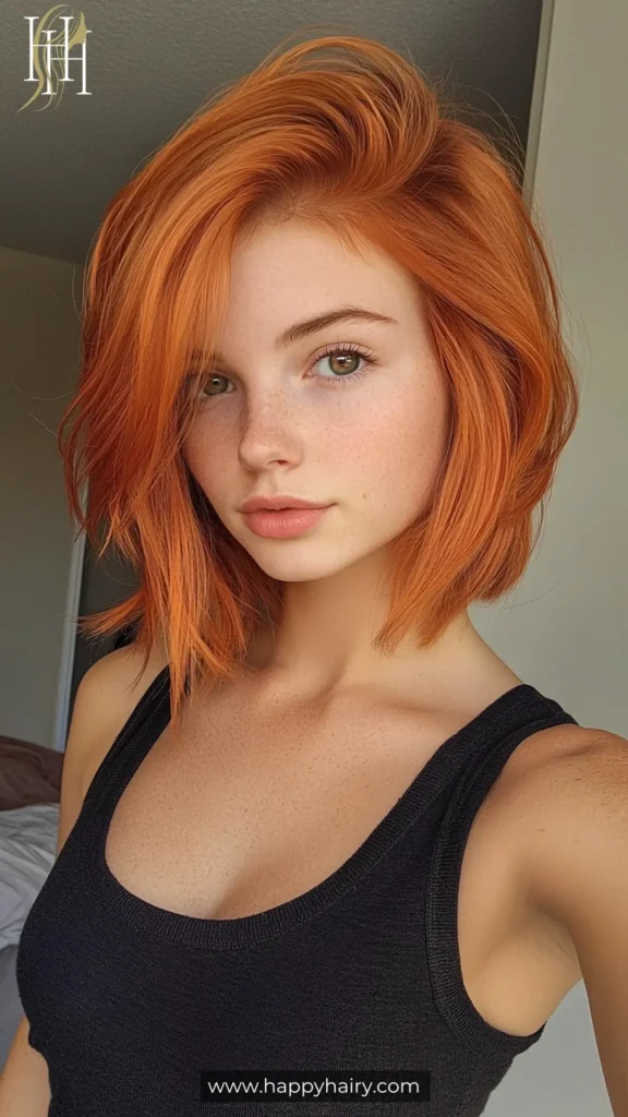 red orange hair 13