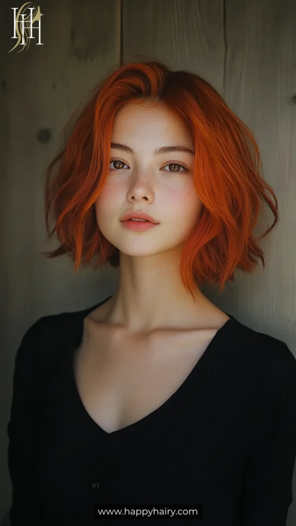 red orange hair 16