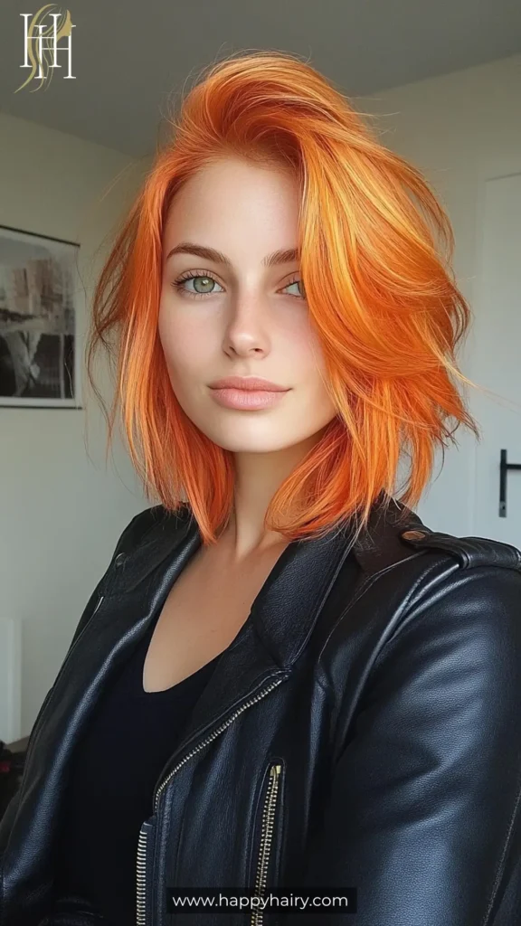 red orange hair 35