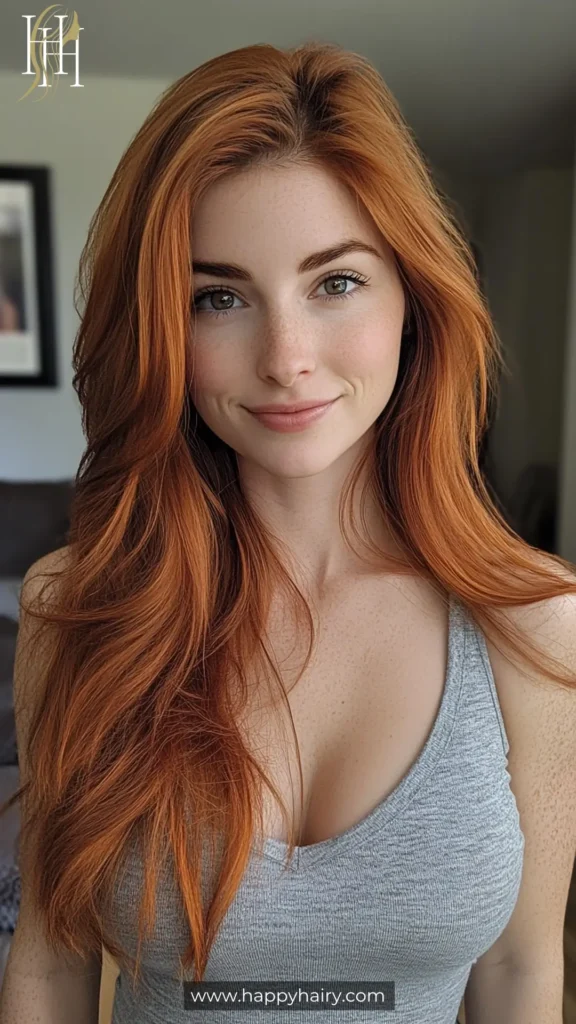 red orange hair 38