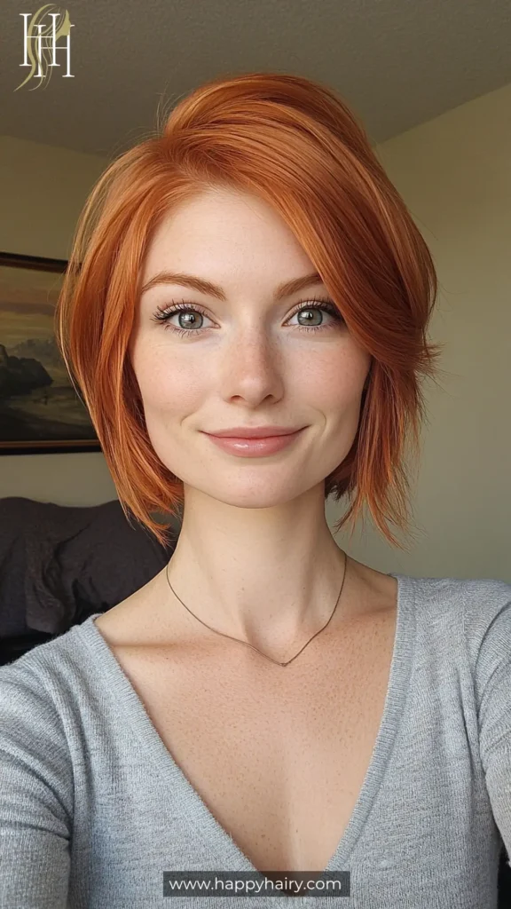 red orange hair 40