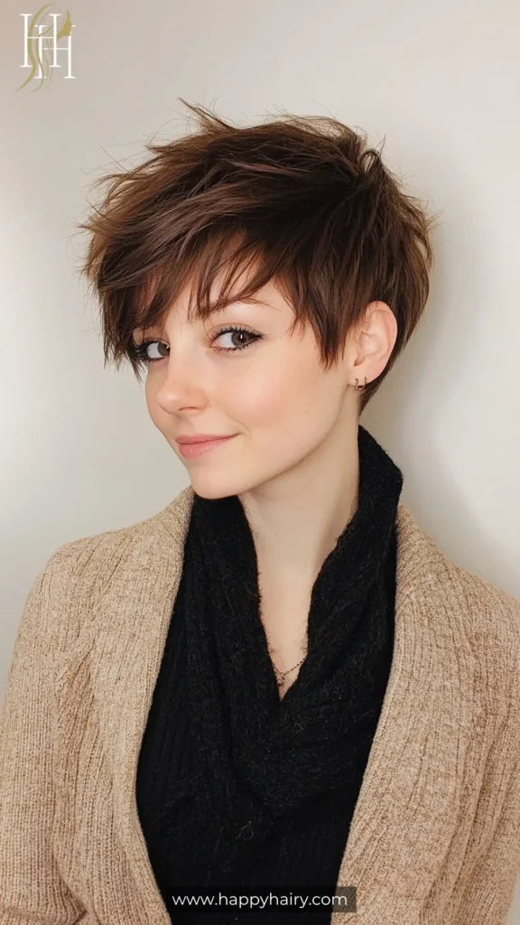 short shaggy hair 16