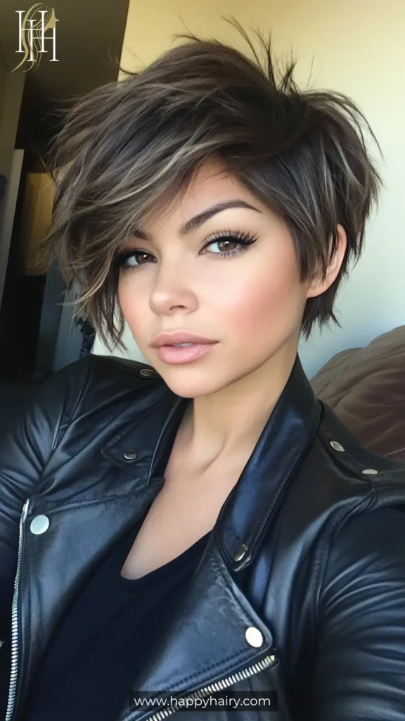 short shaggy hair 37