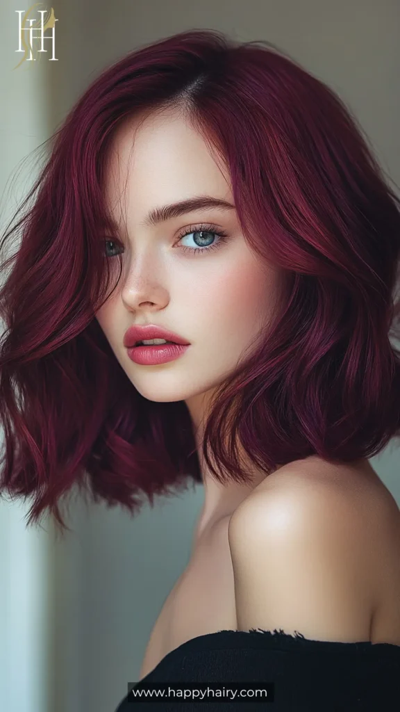 wine hair color 1