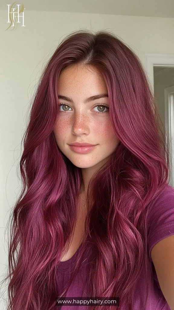 wine hair color 2