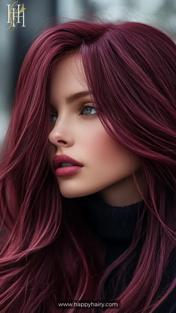 wine hair color 4