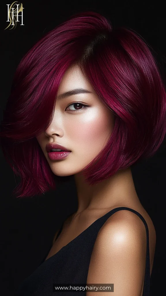 wine hair color 8