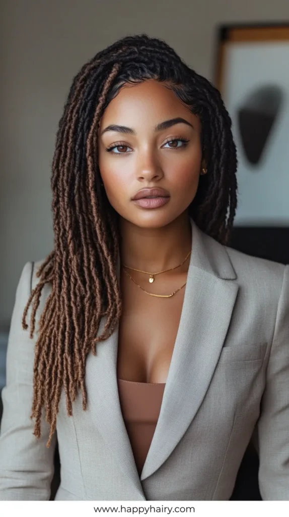 hic Layered Marley Braid 3 Quick Work Hairstyles for Long hair 8
