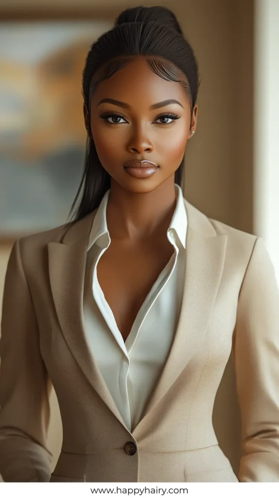 work hairstyles for black women 13