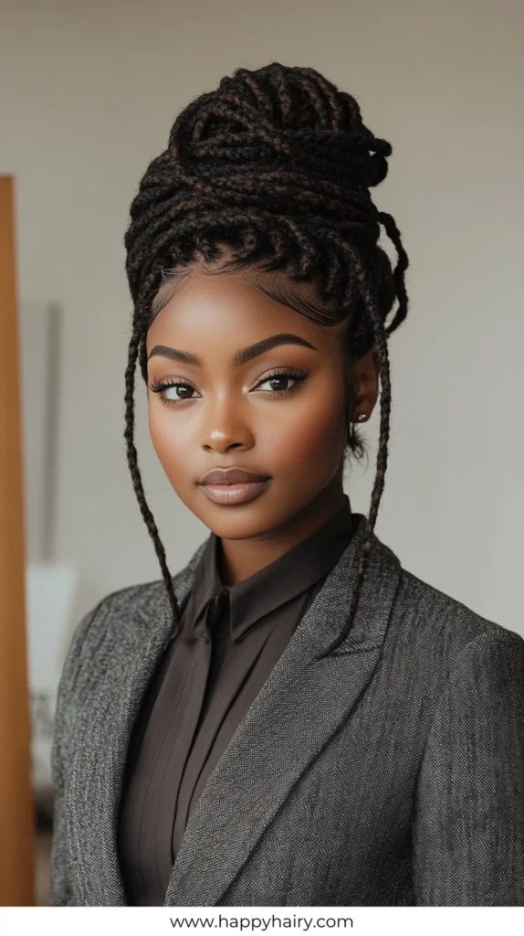 work hairstyles for black women 5