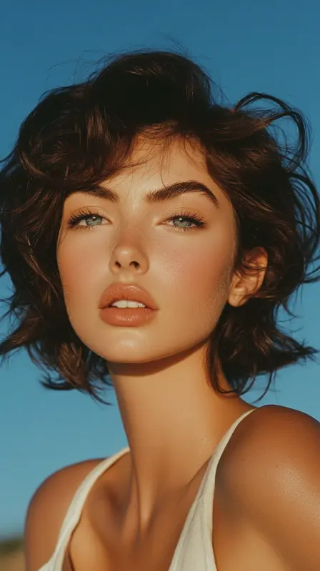 Effortless 90s Glam: Your Bold Hair Revival - 90s blowout hair short