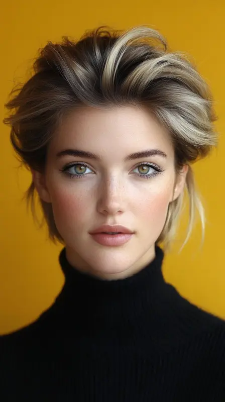 Vintage Vibe: The Ultimate 90s Blowout Comeback - 90s blowout hair short