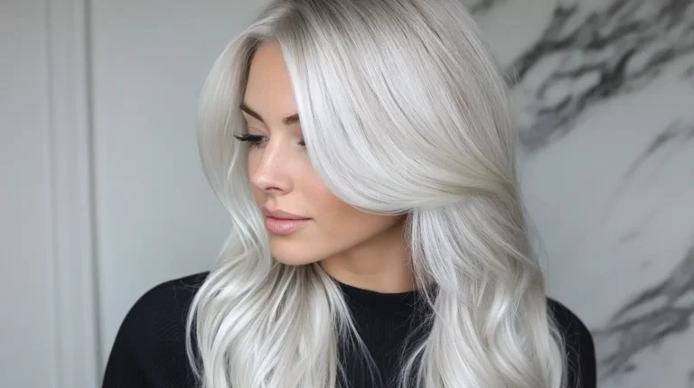 Icy Blonde Balayage Ideas 3
