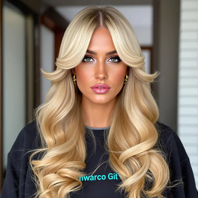 Radiant Rebellion: Waves of Wonder - blowout-hair