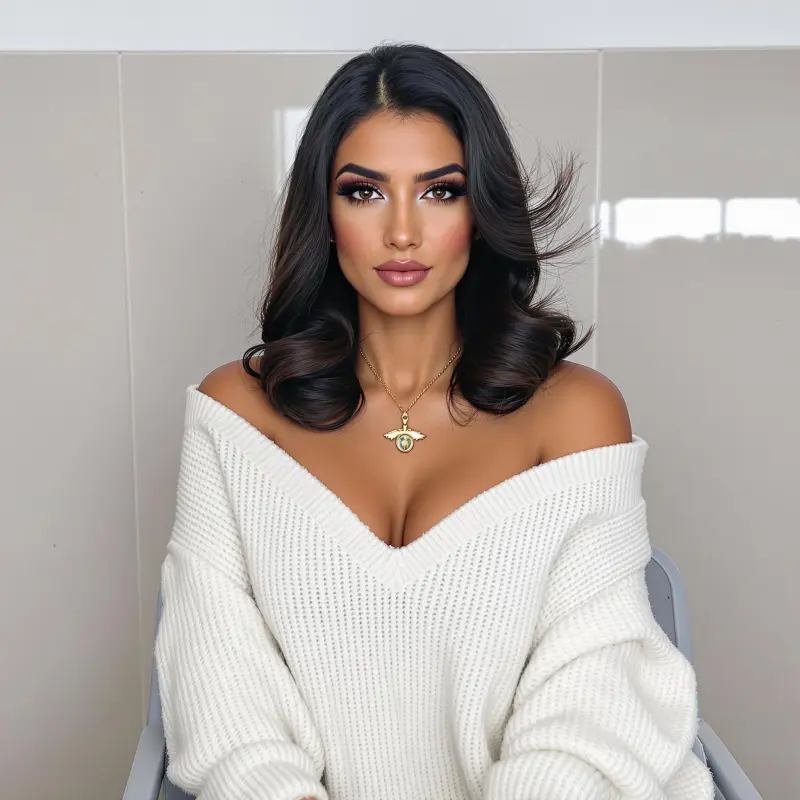 Glamorous Waves of Enchantment - blowout-hair