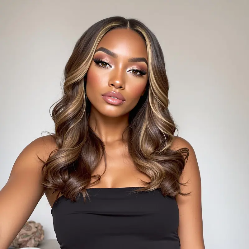 Enchanting Glow: Waves of Sunshine - blowout-hair