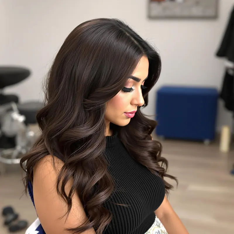 Cascade of Enchantment - blowout-hair