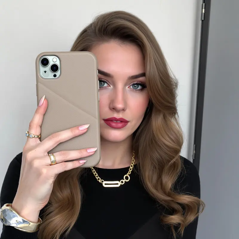Effortless Glam: Where Classic Meets Tech - blowout-hair