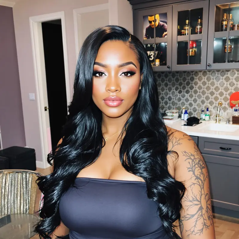 Wave Magic: Unleashing Inner Glamour - blowout hairstyles for black women