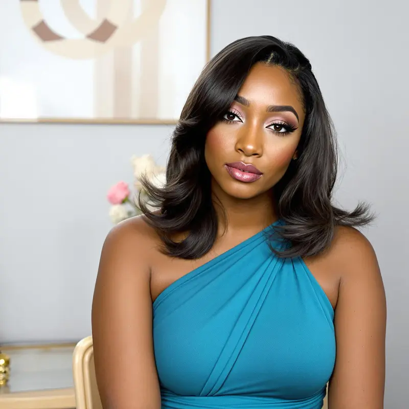 Blowout Bliss: Unleash Your Inner Glam - blowout side part