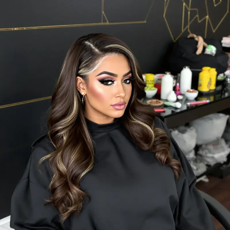 Effortlessly Stunning: The Ultimate Blowout Experience - blowout side part