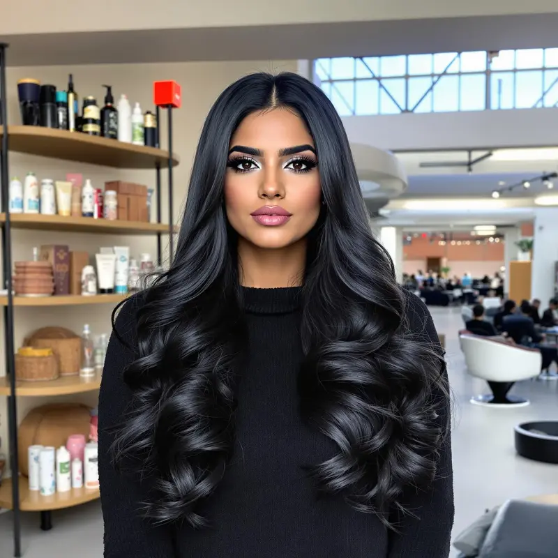 Glam Wave Revolution: Unleash Your Inner Diva - bouncy blowout curls