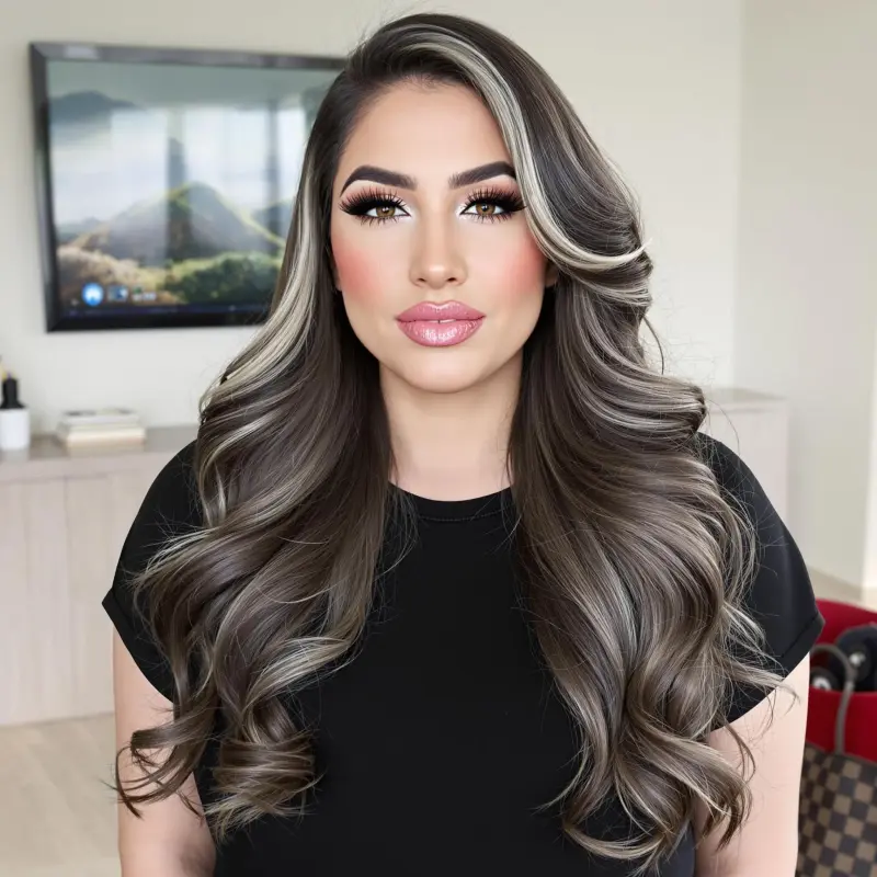 Effortlessly Chic: Waves That Dazzle - bouncy blowout curls