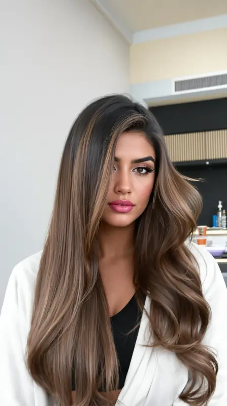 Hair Envy: Master the Art of Effortless Elegance - brown blowout hair