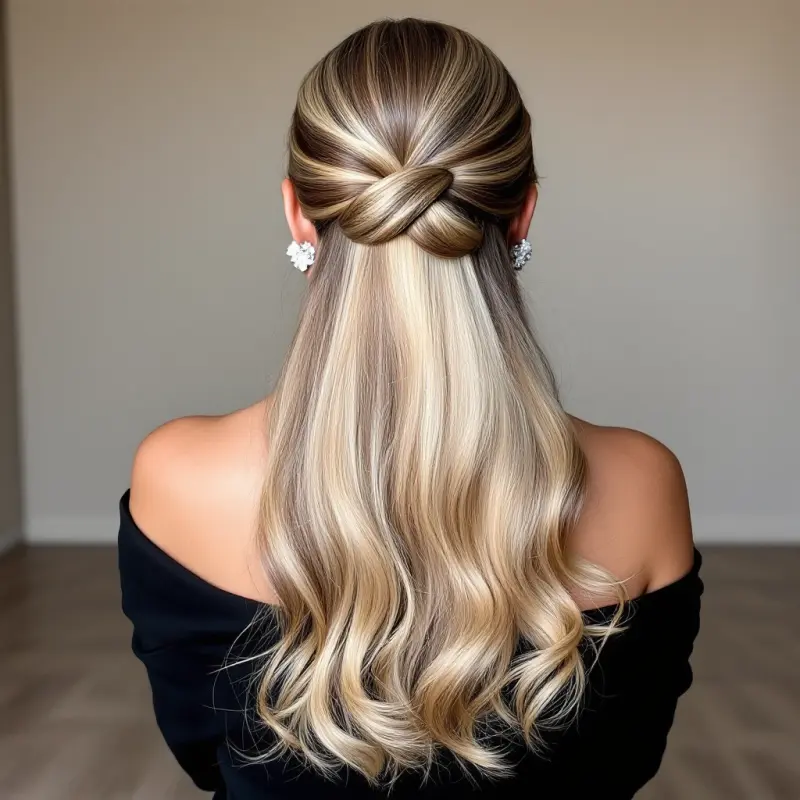 Effortless Luxe: The Twist of Timeless Charm - old money hair women