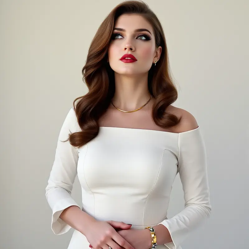 Glamour Reimagined: The Art of Effortless Elegance - old money hair women