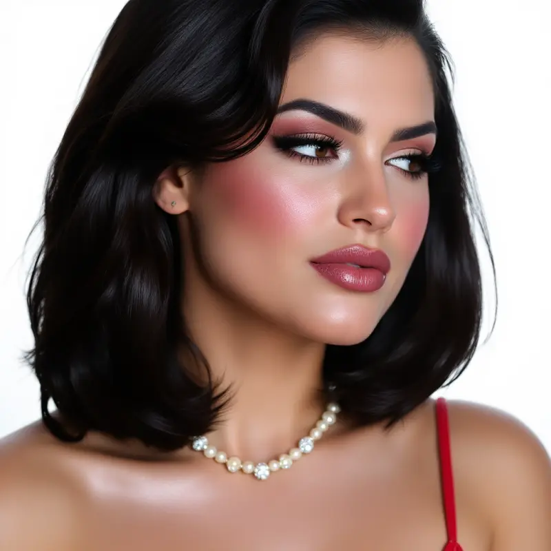 Glamorous Grace: Channeling Vintage Luxury - old money hair women